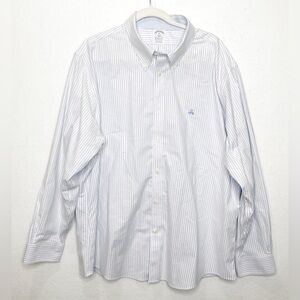 Brooks Brothers Stretch Regent Regular-Fit Sport Shirt Non-Iron Stripe